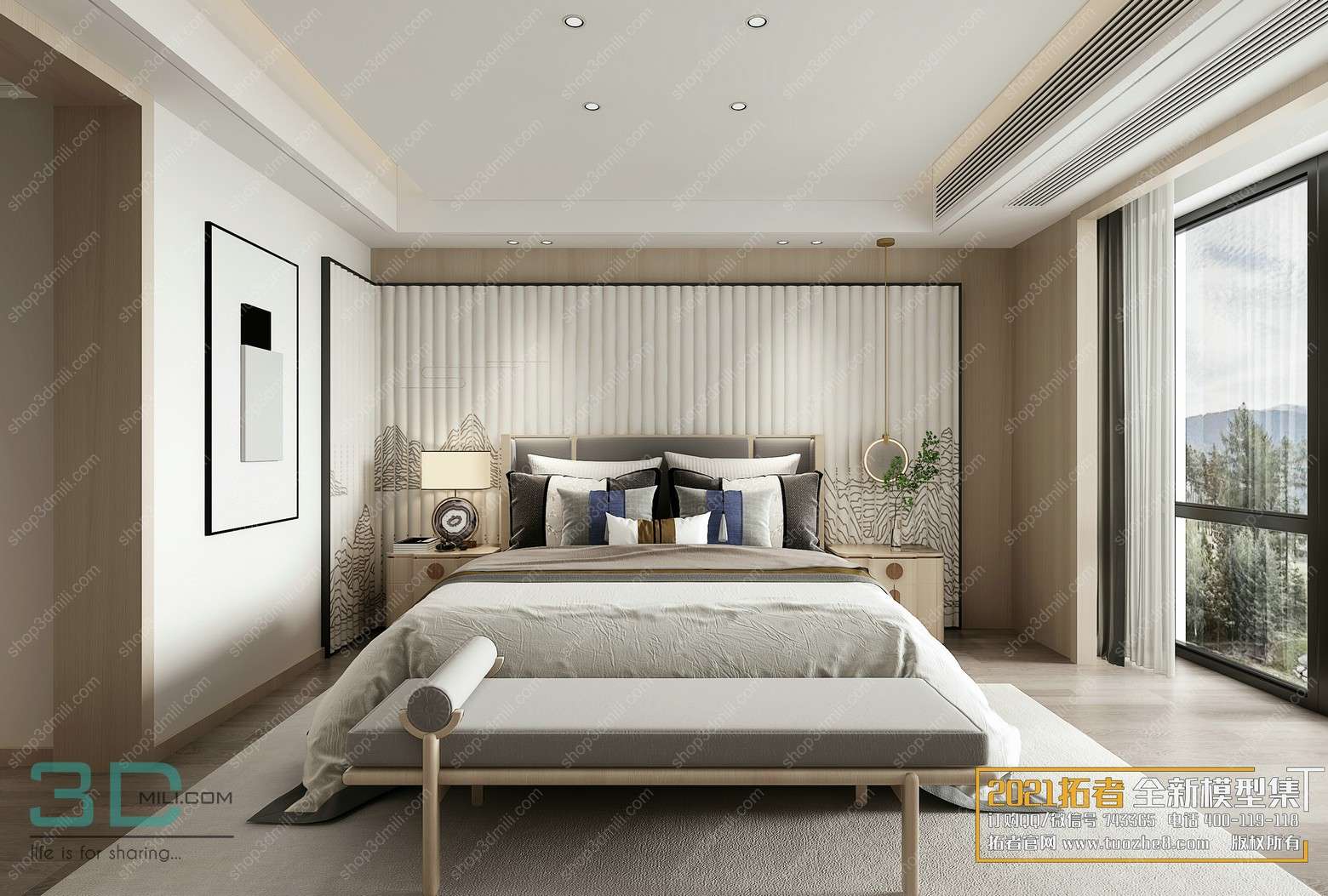 Bedroom Asia Style 22 Free Download